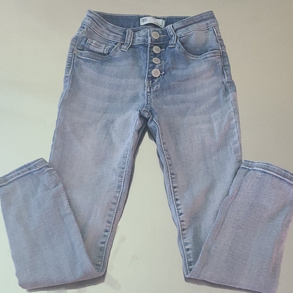 2 pairs girls jeans size 7 - Picture 2 of 4